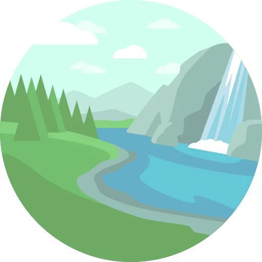 Waterfall icon