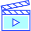 Clapperboard ícono 64x64
