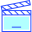 Clapperboard ícono 64x64