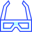3d glasses icône 64x64