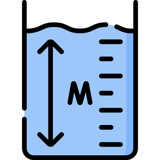 Pool depth icon