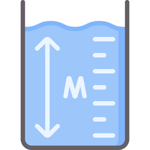 Pool depth icon