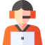 Call center agent іконка 64x64