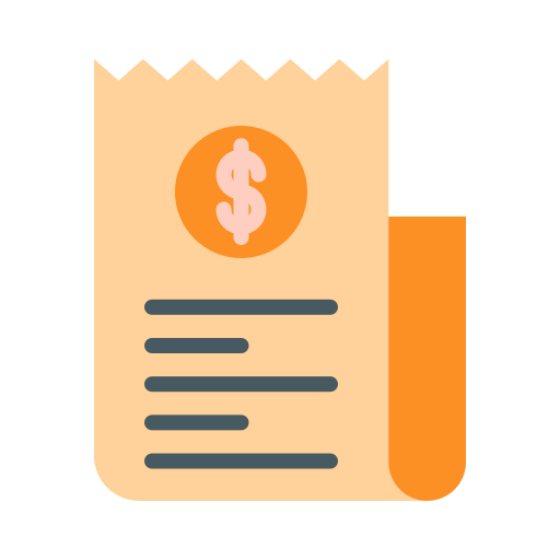 Receipt icon