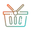 Shopping basket icon 64x64