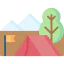 Camping tent icon 64x64