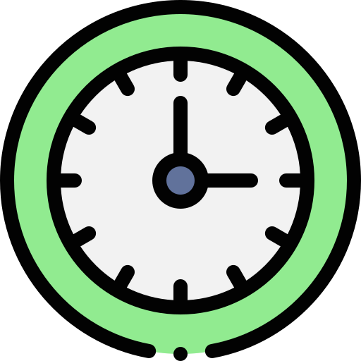 Circular clock icon