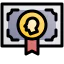Certificate icon 64x64