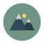 Mountains アイコン 64x64