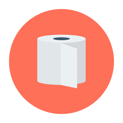 Tissue roll icon