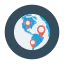 Globe icon 64x64