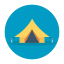 Camping tent іконка 64x64