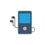 Mp3 player Ikona 64x64