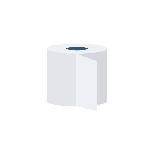 Tissue roll icon