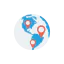 Globe icon 64x64