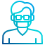 Nerd icône 64x64