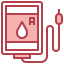 Blood donation icon 64x64