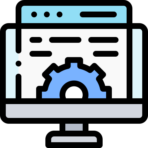 Web maintenance icon