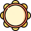 Tambourine icon 64x64