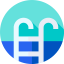 Swimming pool icon 64x64