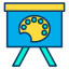Painting palette icon 64x64