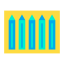 Color pencils icon 64x64