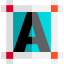 Typography icon 64x64