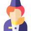 Flight attendant ícono 64x64