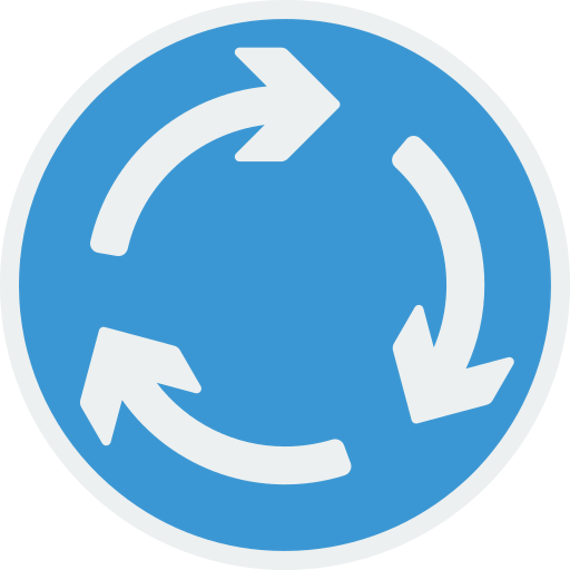 Roundabout icon