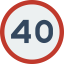 Speed limit іконка 64x64