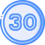 Speed limit icon 64x64