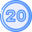 Speed limit icon 64x64