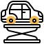 Wheel alignment icon 64x64