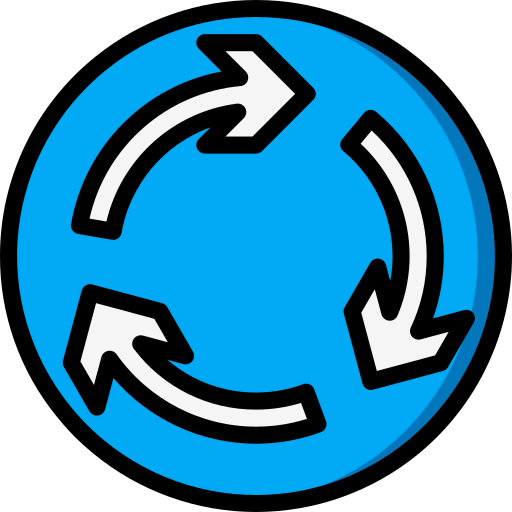 Roundabout icon