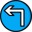 Turn left іконка 64x64