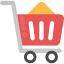 Shopping cart icon 64x64