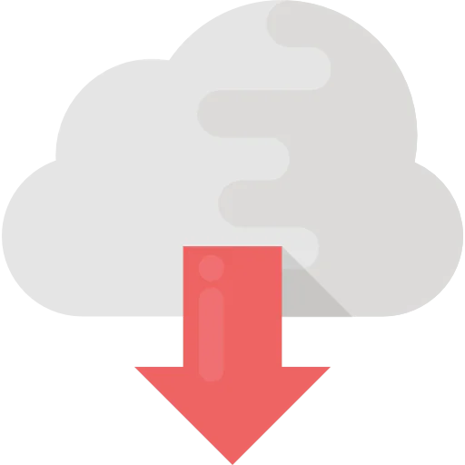 Cloud computing icon