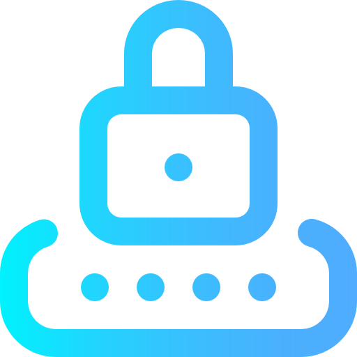 Pin code ícono