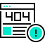 Error 404 Ikona 64x64