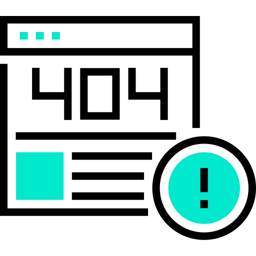 Error 404 icon