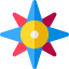 Wind rose biểu tượng 64x64