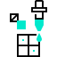Color picker Ikona 64x64