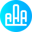 Bar chart icon 64x64