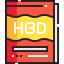 Birthday invitation icon 64x64