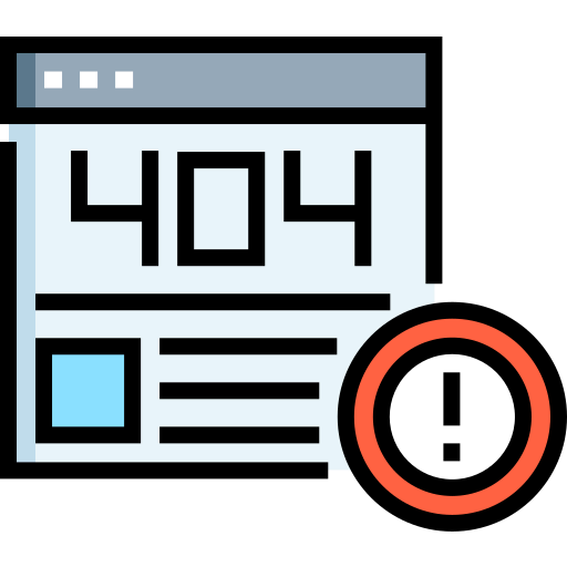 Error 404 icon