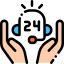 24 hours icon 64x64