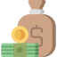 Money bag icon 64x64