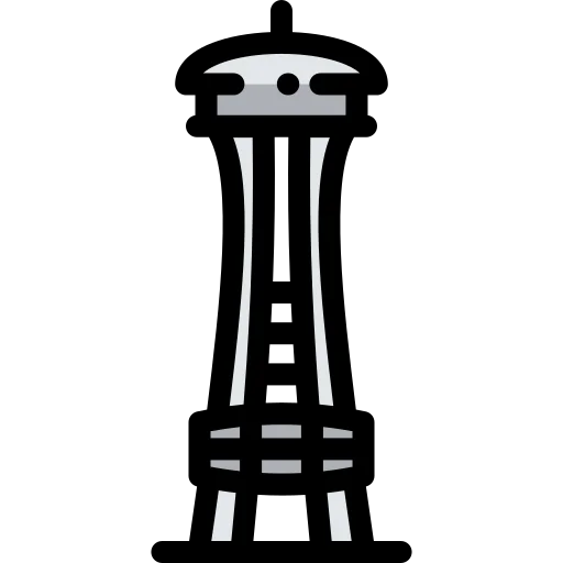 Space needle icon