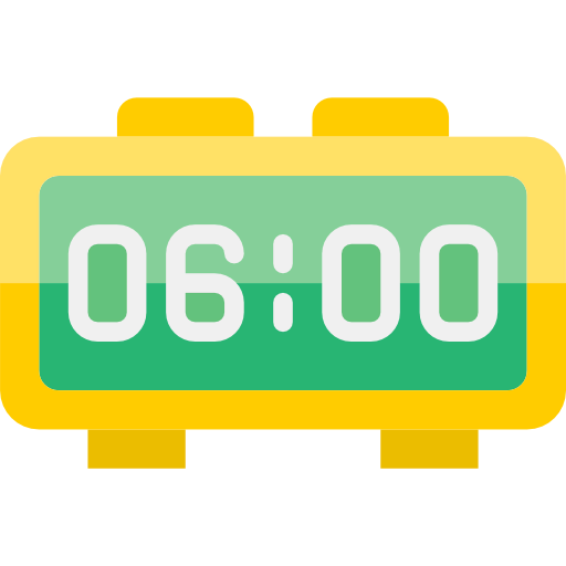 Digital clock icon