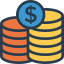 Coins アイコン 64x64